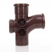 110mm Brown Soil Pipe Access Branch - ST410BR