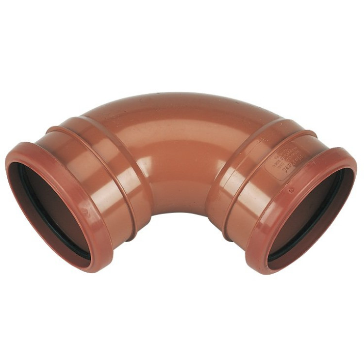 110mm Underground Double Socket Bend 87.5° - D561