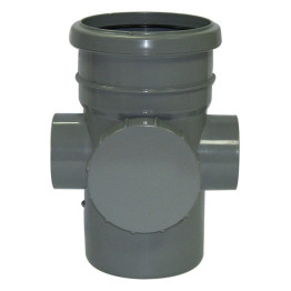 110mm Soil Pipe Grey Access Pipe SP274G