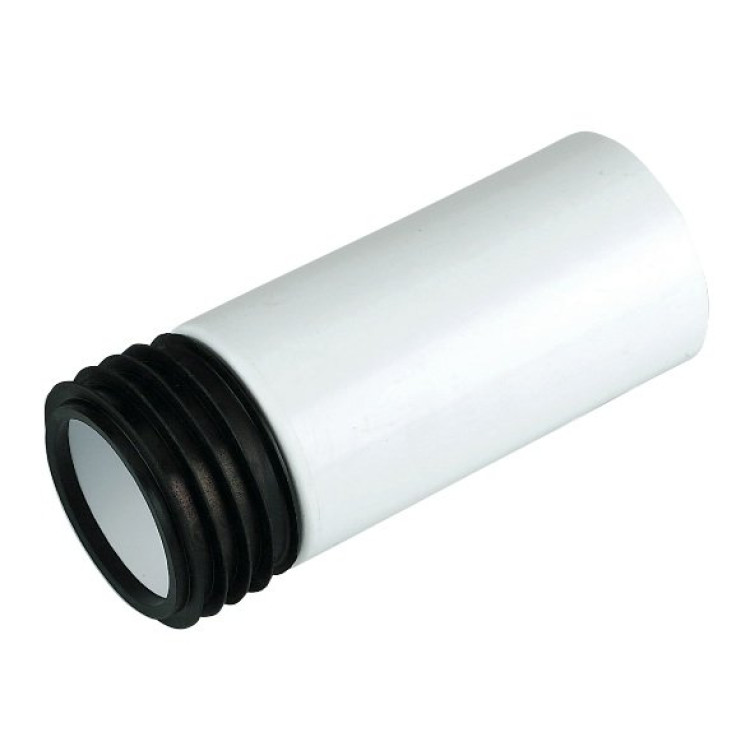 Pan Connector Extension Floplast SP104 – 250mm Extension Pipe for Toilet Connections