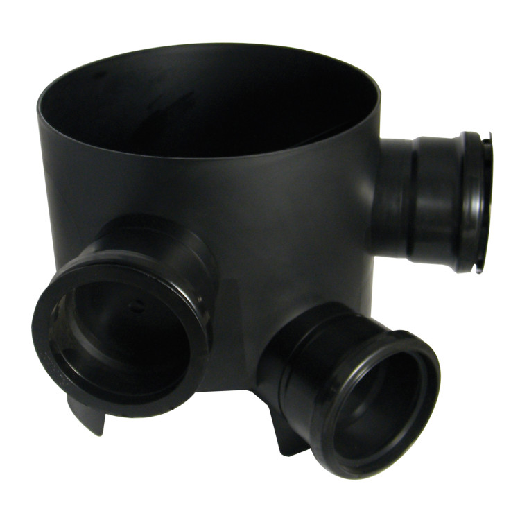 270mm 45° Inlet Chamber Base - D810 with 3x110mm Fixed Inlets