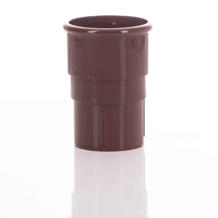 50mm Miniflo Downpipe Socket - Brown 50mm Miniflo Downpipe Socket - Brown