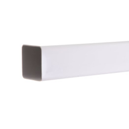 Freeflow 5.5m White Square Downpipe