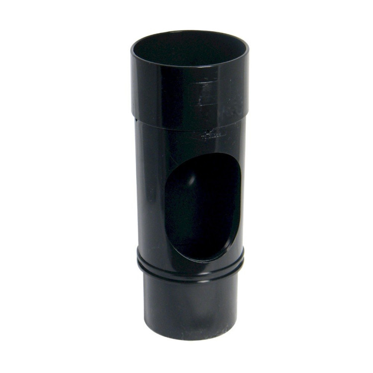 Round 68mm Downpipe Access Pipe - Black Round 68mm Downpipe Access Pipe - Black