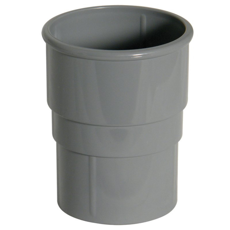 68mm Traditional Grey Round Downpipe Joiner 68mm Traditional Grey Round Downpipe Joiner