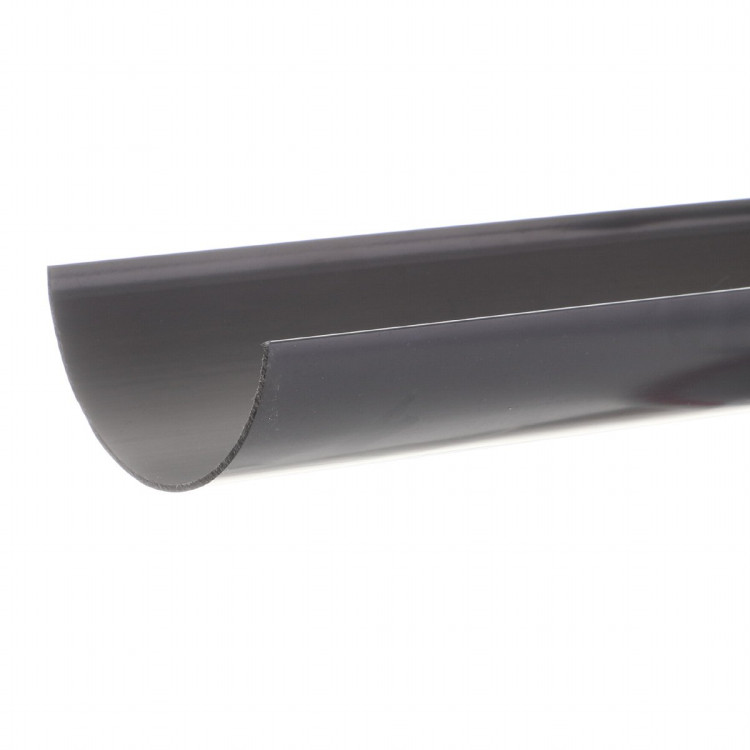  Dark Grey 68mm Gloss Round 4m Gutter