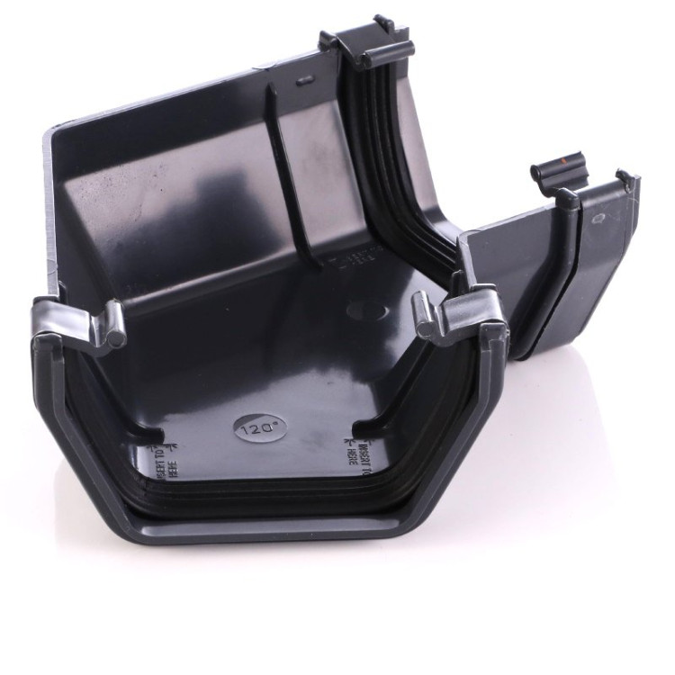 Anthracite Grey Square 135° Gutter Angle 