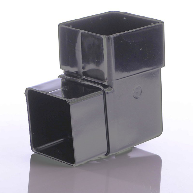 Anthracite Grey Square Down Pipe 92.5 Degree Bend 