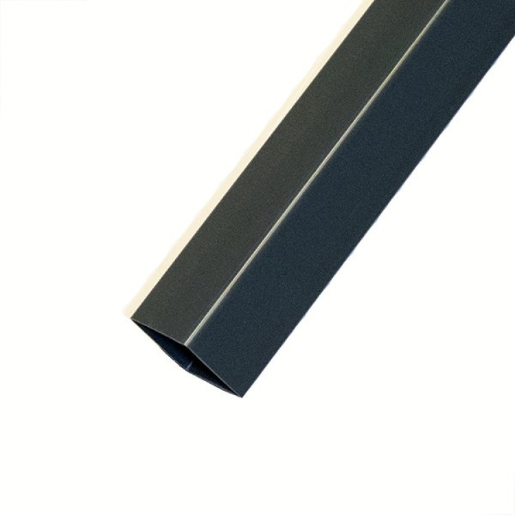 Anthracite Grey Square Downpipe 4.0 Metres