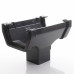 Anthracite Gutter Running Outlet 7016 – Gloss Finish for 112mm Square Guttering Anthracite Gutter Running Outlet 7016 – Gloss Finish for 112mm Square Guttering