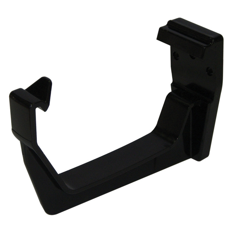 Square Gutter Bracket - Black 