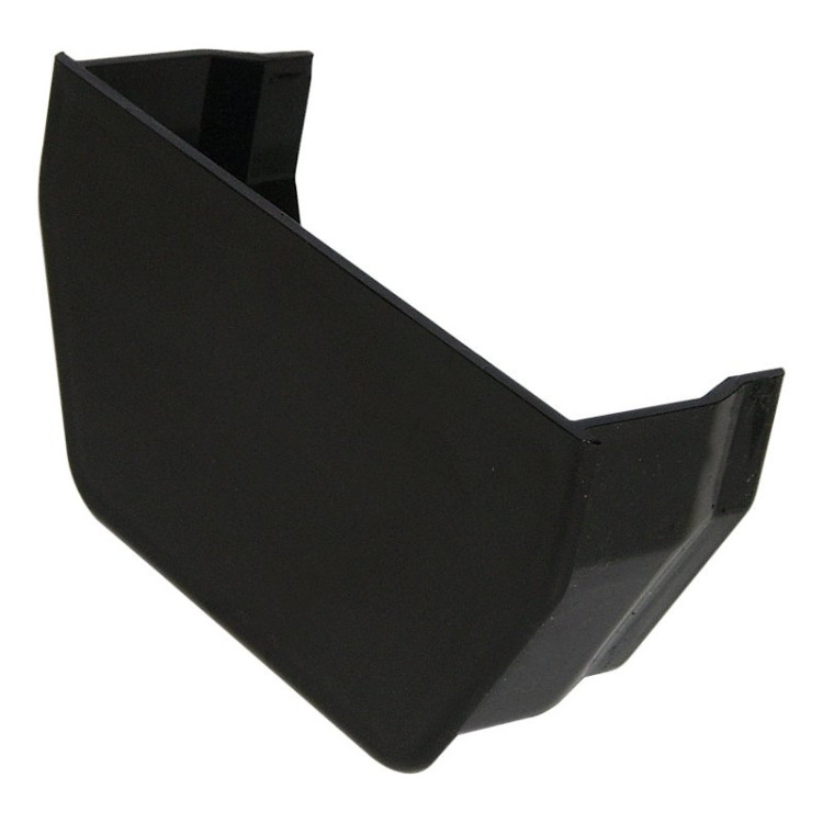 Square Internal Stop End - Black 