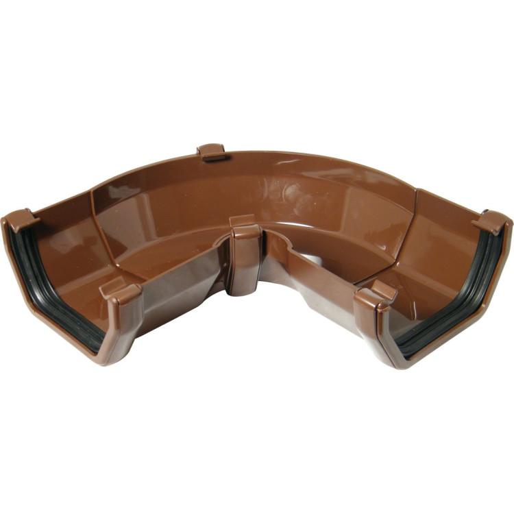 Square Gutter Adjustable Angle 50° - 156° - Brown 