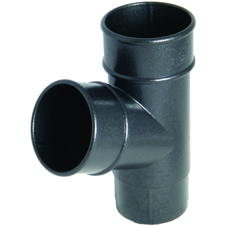 Cast Effect Round Downpipe 67½° Y-Branch