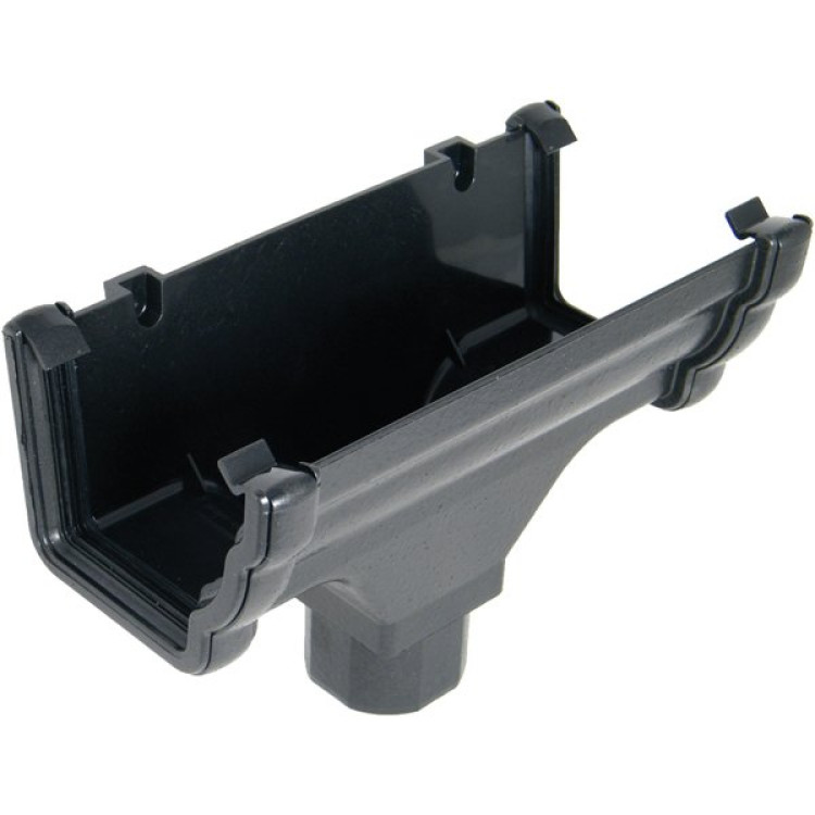 Cast Iron Effect Niagara In-Line Running Outlet