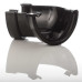 115mm Deep Flow Gutter Angle 135° - Black 115mm Deep Flow Gutter Angle 135° - Black