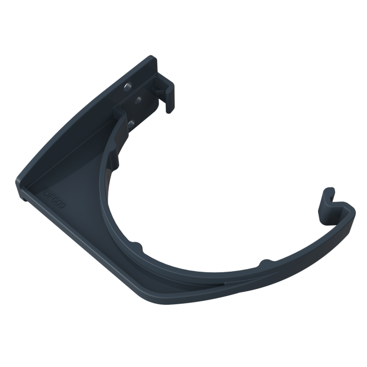 Black Deepflow Gutter Fascia Bracket