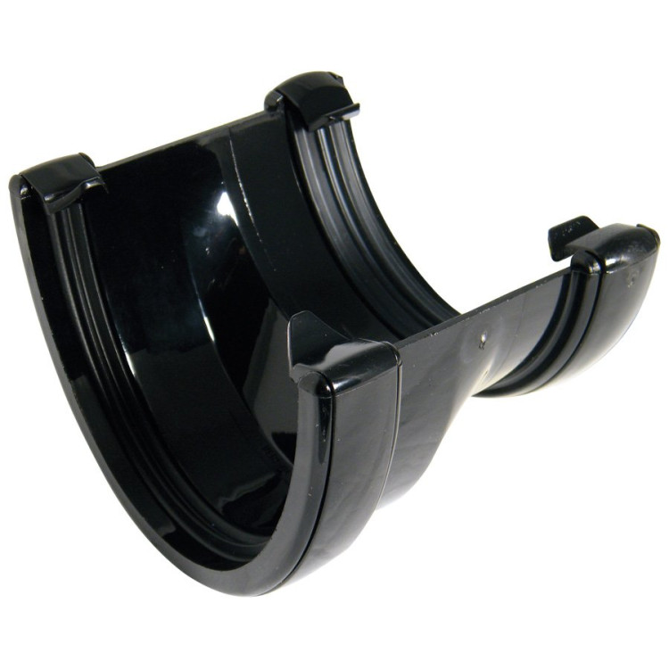 Brown Deep Flow to Standard 1/2 Round Gutter Converter