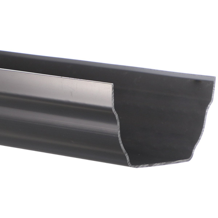 Ogee Anthracite Grey Guttering - 4m Length, Traditional Victorian Style Ogee Anthracite Grey Guttering - 4m Length, Traditional Victorian Style