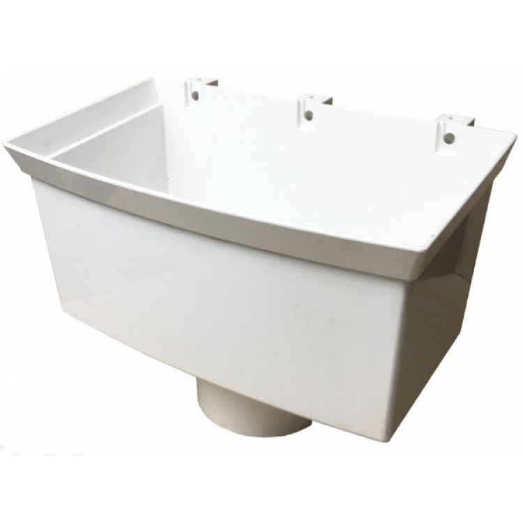 110mm Spigot Hopper Head - White