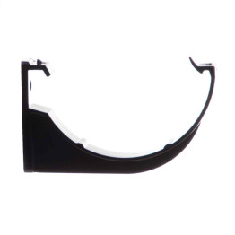 Mini Gutter Bracket Black 76mm - Miniflo by Floplast