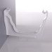Ogee Guttering Fascia Bracket – White