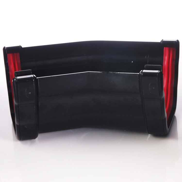 Black Ogee Guttering 150 Degree Angle