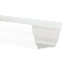 Ogee Guttering - 4m Length - White