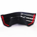 Black Ogee Guttering 90° Angle