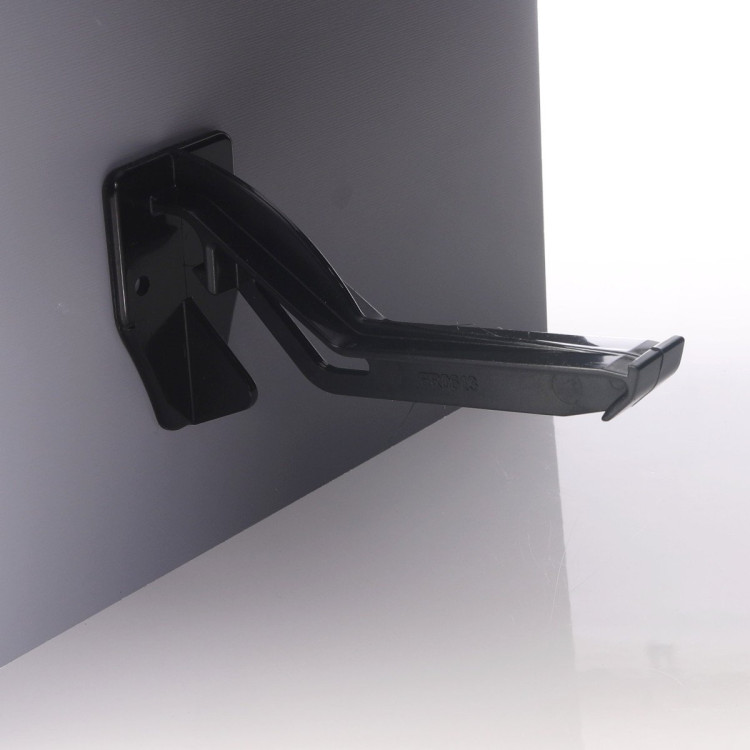 Black Ogee Guttering Top Hung Fascia Bracket