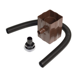 Rainwater Diverter - Brown