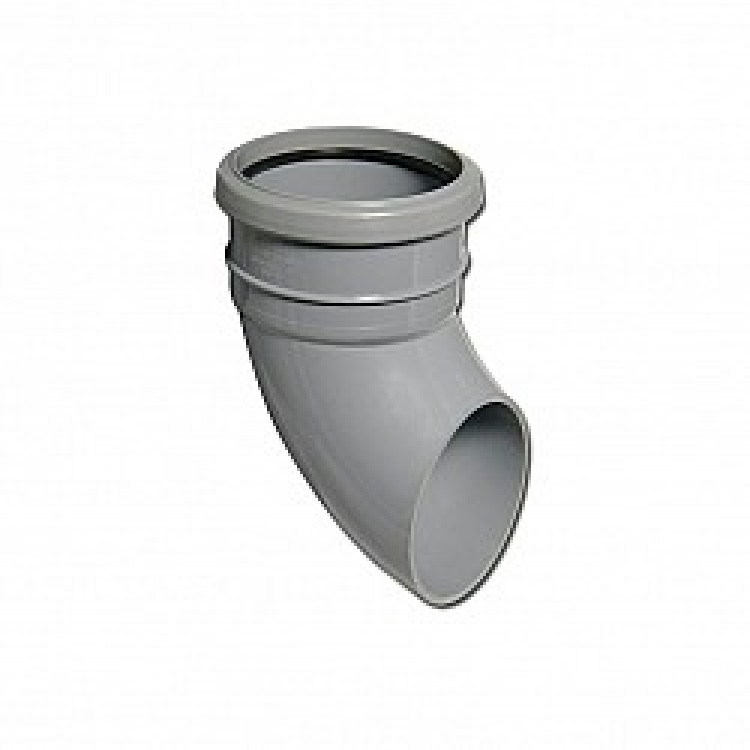 110mm Grey Soil Pipe Shoe - Floplast 110mm Grey Soil Pipe Shoe - Floplast