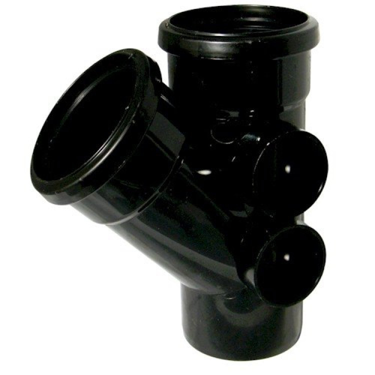 Black 135 Degree Branch - SP210B