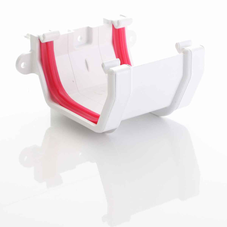 Freeflow Union Joint for Square White Guttering