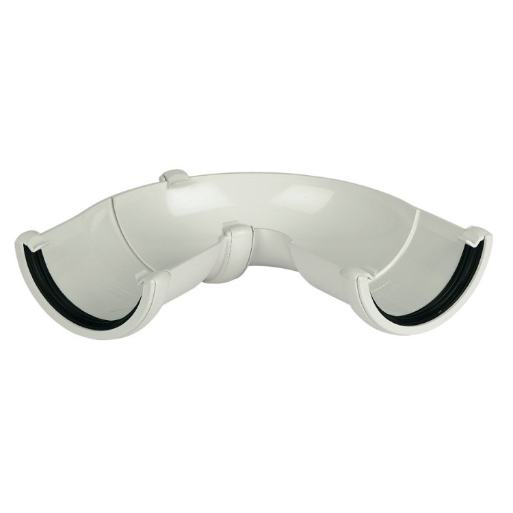 Half Round Adjustable Angle - 50º - 156º - White Half Round Adjustable Angle - 50º - 156º - White