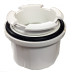 White Multi Uni Fit Outlet for Square Niagara & Regency Guttering Systems