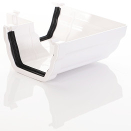 90-Degree Ogee Bend White